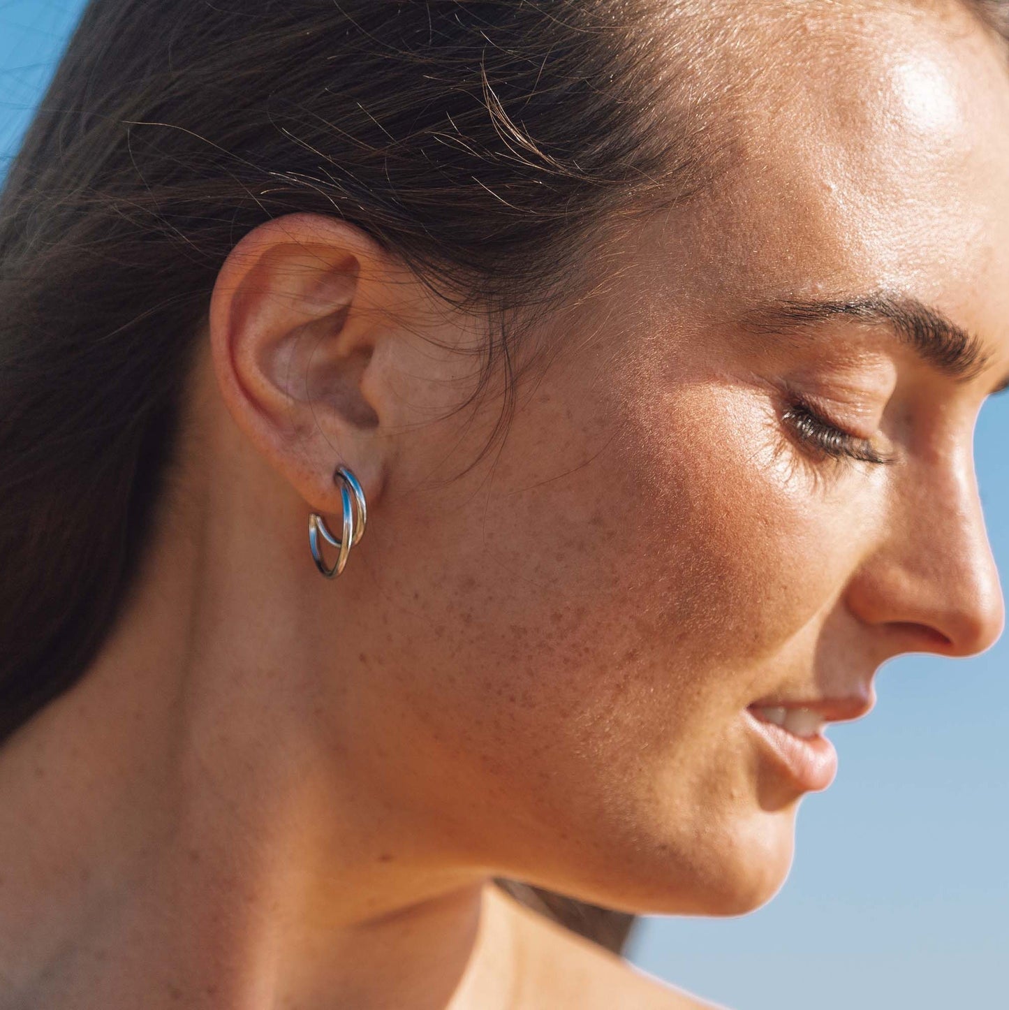 Eclipse Earrings Silver