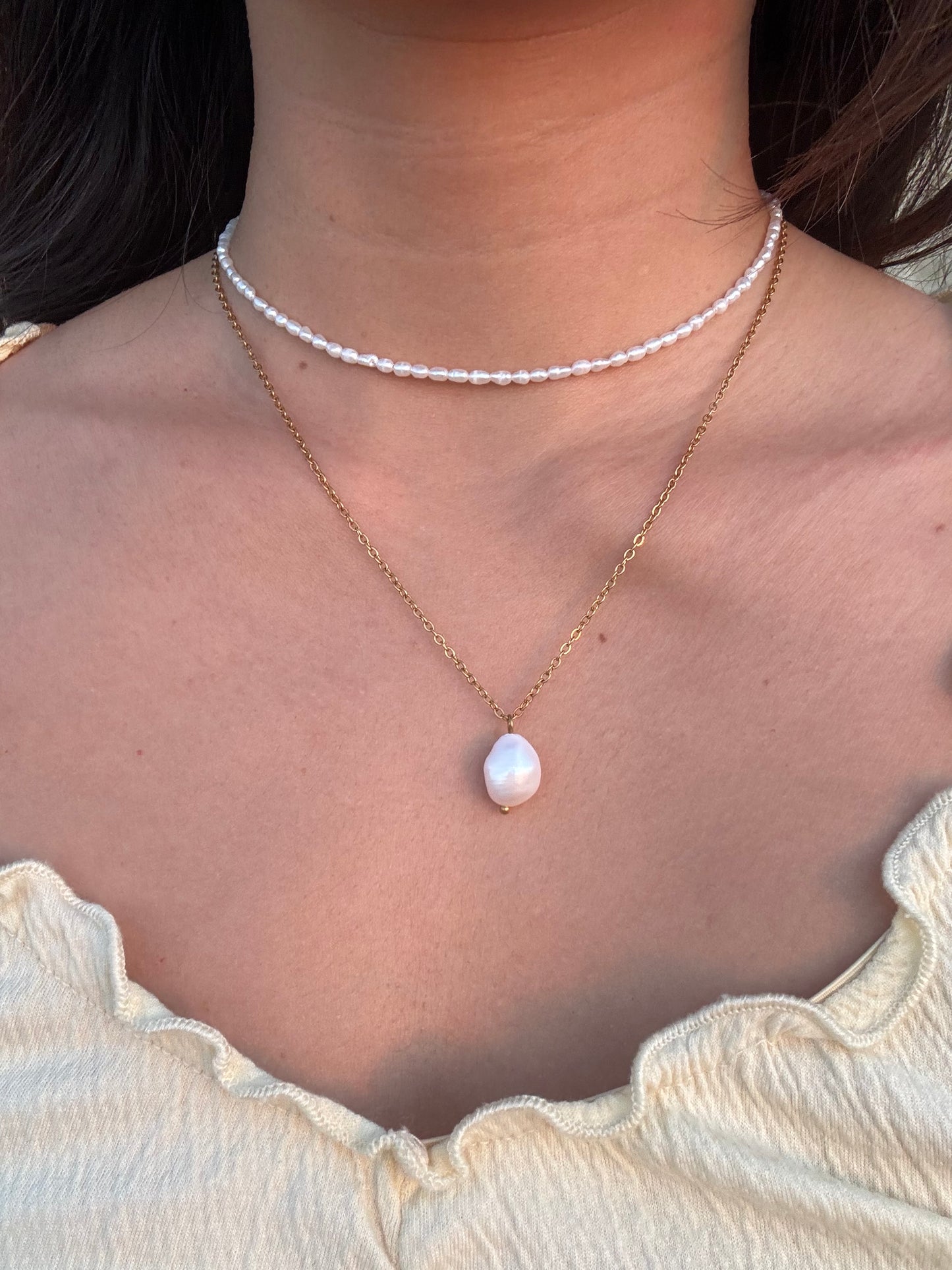 Pearl Drop Necklace