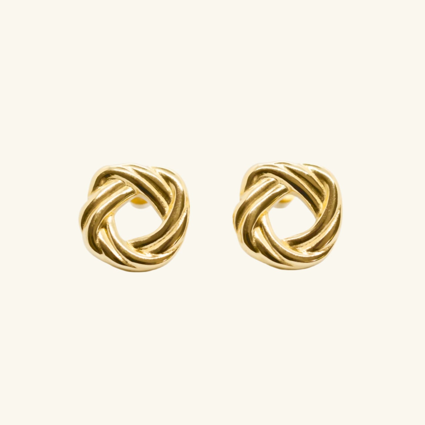 Tidal Flow Earrings Gold