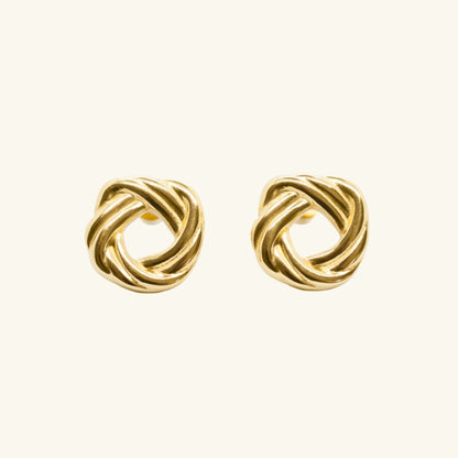 Tidal Flow Earrings Gold