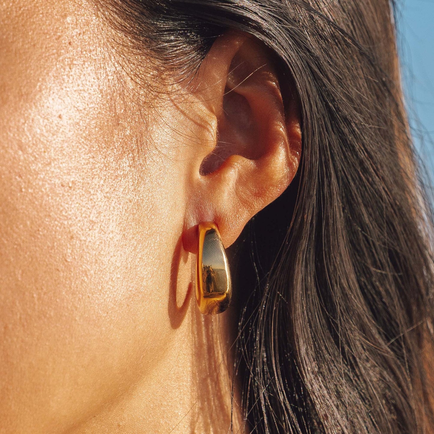 Siren Bold Earrings Gold