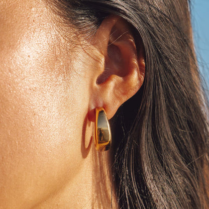 Siren Bold Earrings Gold