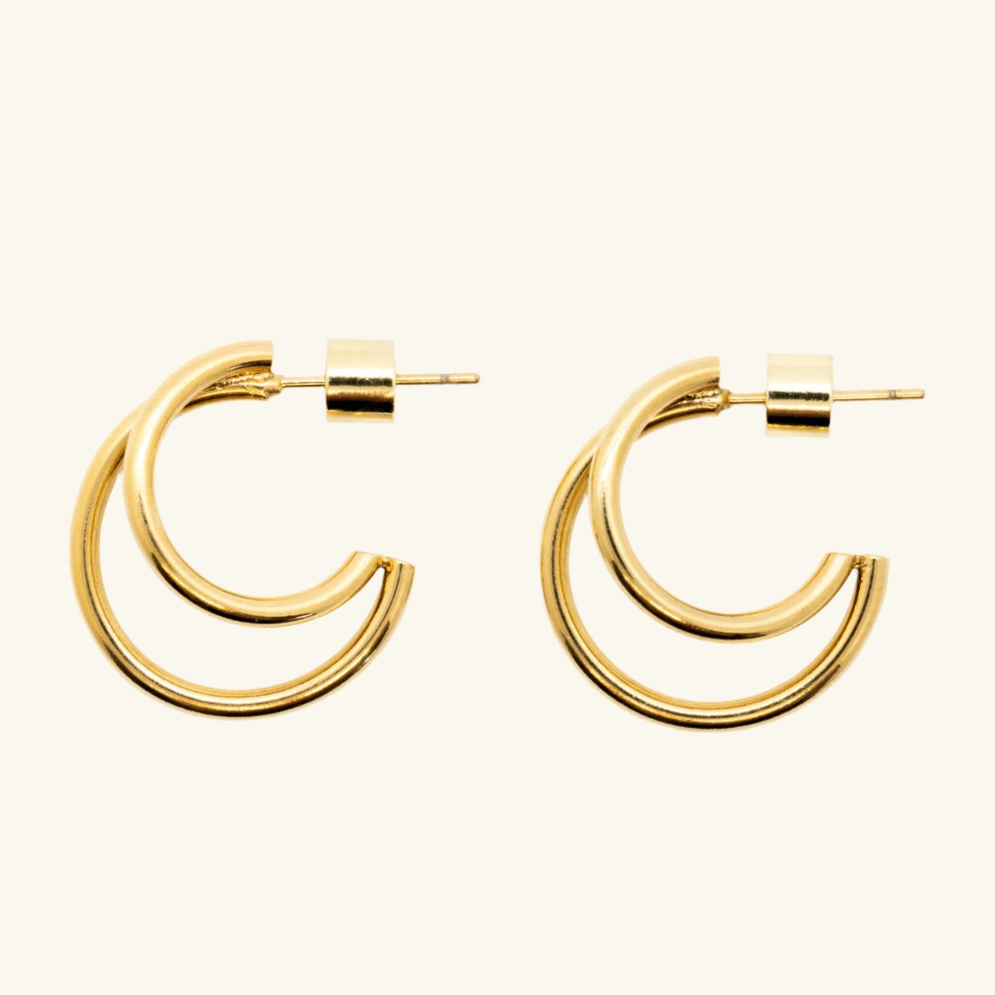 Eclipse Earrings Gold