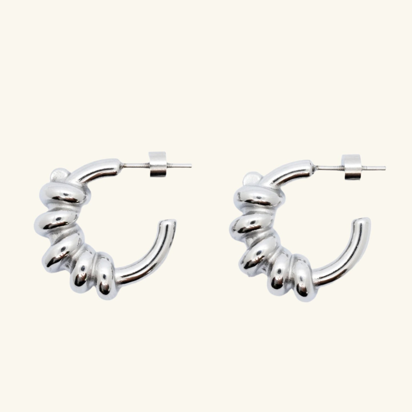 Sea Vine Earrings Silver