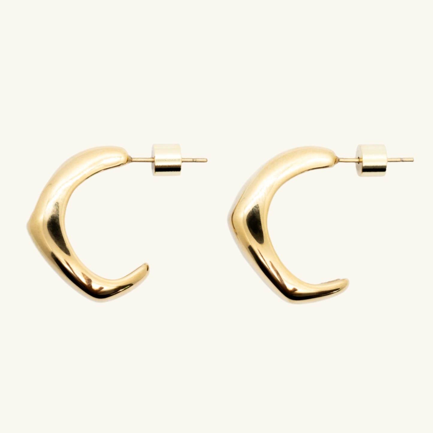 Siren Bold Earrings Gold