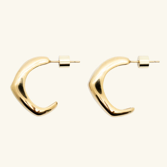 Siren Bold Earrings Gold
