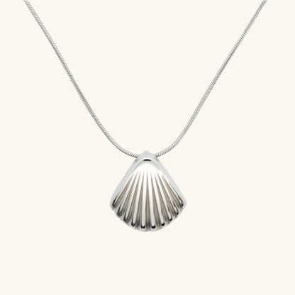 Seashell Necklace Silver